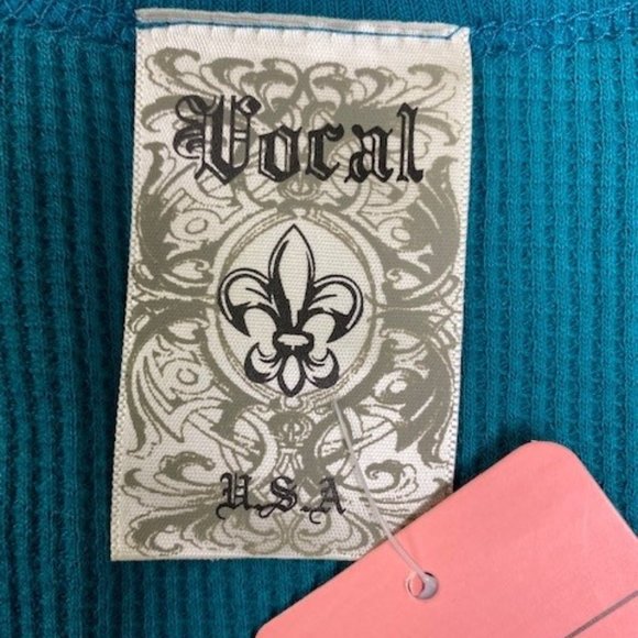 Sexy VOCAL Bling Skull Ribbed Tank Top - NWT - Size Large - Picture 5 of 6